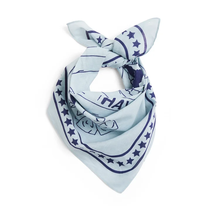 Dogs Hundetuch 55 x 55 cm, hellblau von HAY