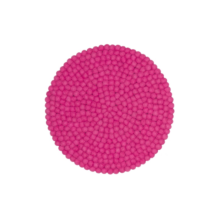 Lilli Sitzauflage Ø 36 cm, pink von myfelt