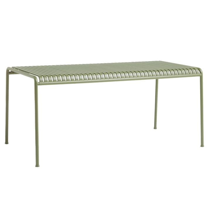 Hay - Palissade Tisch, rechteckig, 170 x 90 cm, salbei (Special Edition)