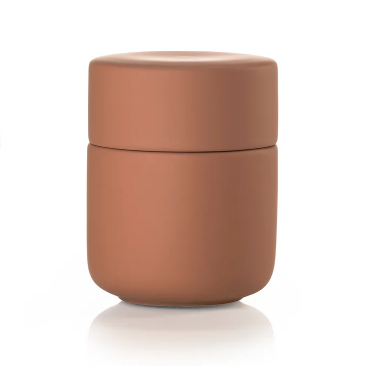 Ume Gefäß mit Deckel, terracotta von Zone Denmark