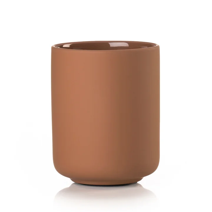 Zone Denmark - Ume Zahnputzbecher, terracotta