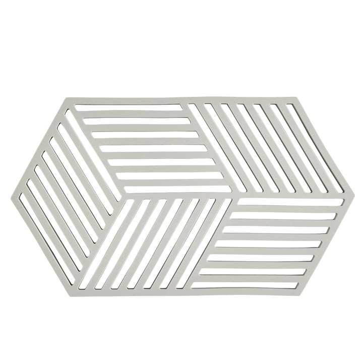 Zone Denmark - Hexagon Untersetzer, warm grey