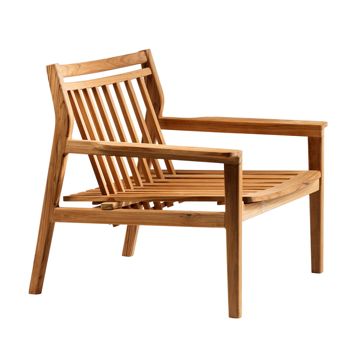 FDB Møbler - M6 Garten-Loungestuhl, Teak