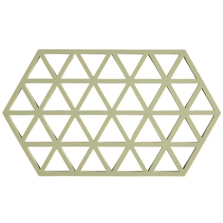 Zone Denmark - Triangle Untersetzer, 24 x 14 cm, matcha green