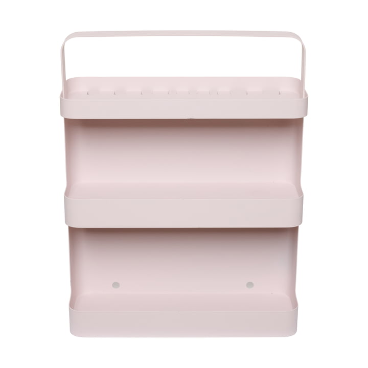 Camping tragbares Regal, 41,2 x 12 cm, pastel beige von Design Letters