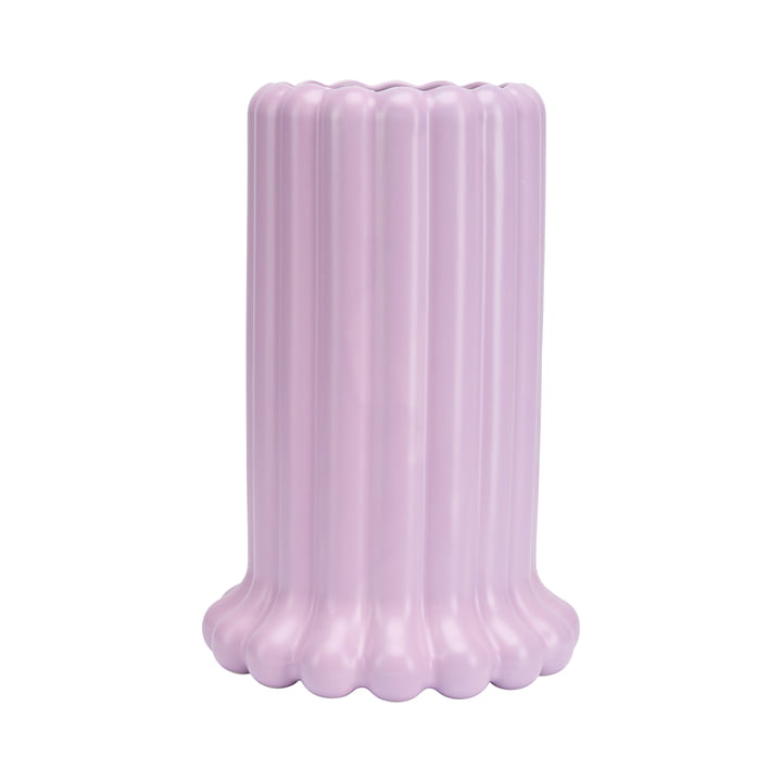 Tubular Vase, H 24 cm, lilac breeze von Design Letters