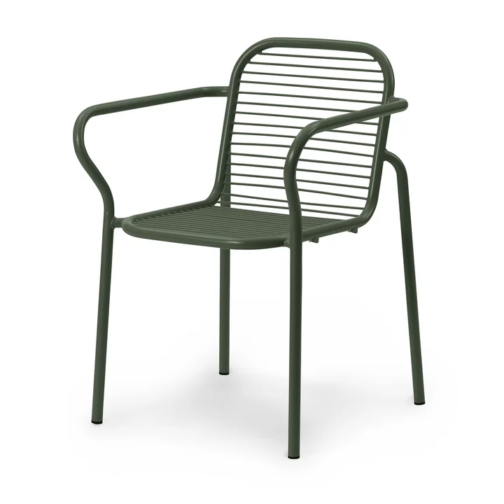 Vig Armlehnstuhl, dunkelgrün von Normann Copenhagen