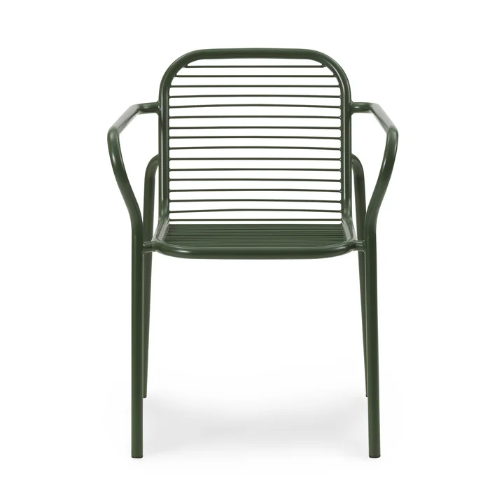 Vig Armlehnstuhl, dunkelgrün von Normann Copenhagen