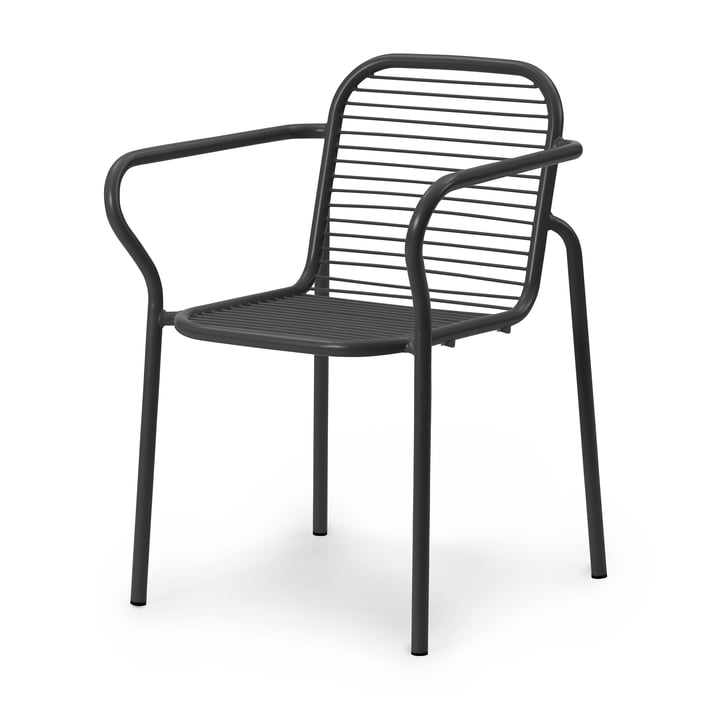 Vig Armlehnstuhl, schwarz von Normann Copenhagen
