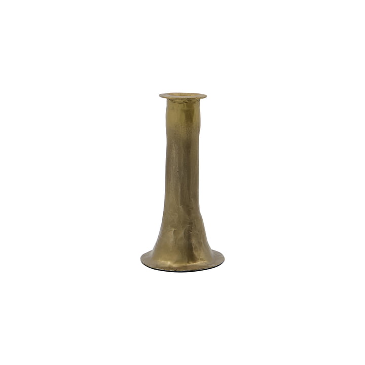 House Doctor - Ticca Kerzenständer, H13 cm, Antik-Gold