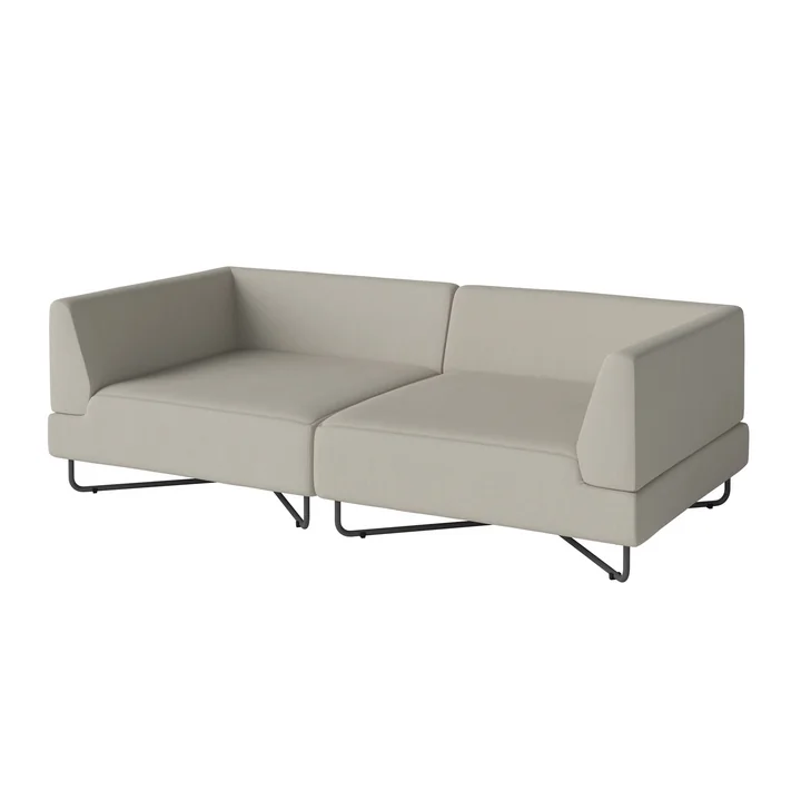 Orlando Outdoor Sofa, 2-Sitzer, Brezza sand von Bolia