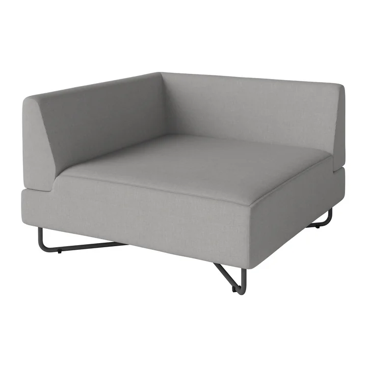 Orlando Outdoor Sofa O2 Eckmodul links, Brezza hellgrau von Bolia