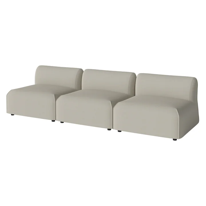 Arke Outdoor Sofa 3-Sitzer, Brezza sand von Bolia