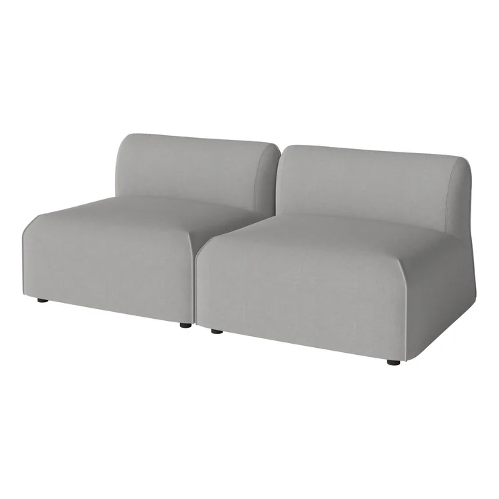 Arke Outdoor Sofa 2-Sitzer, Brezza hellgrau von Bolia