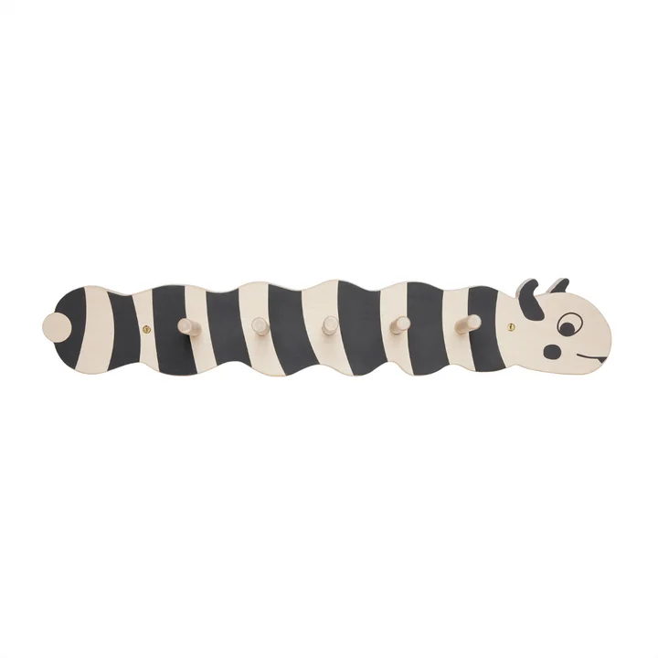 Larva Kleiderhakenleisten, natur von OYOY Mini