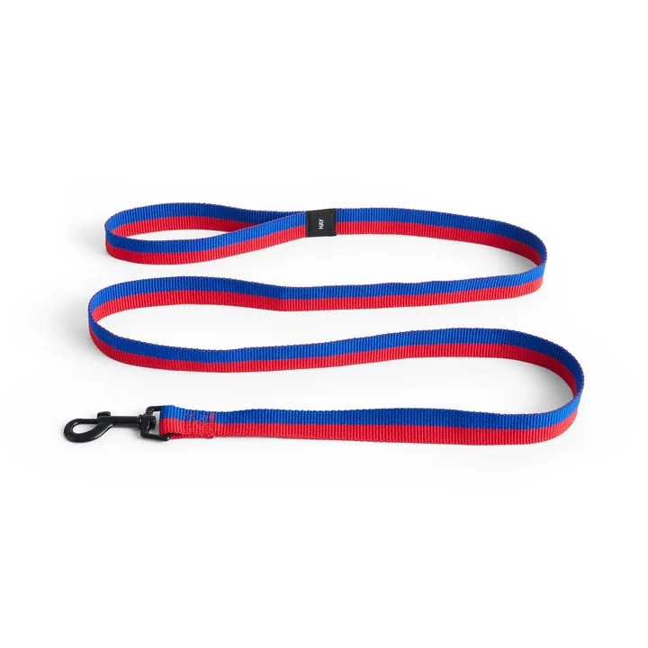 HAY - Dogs Hundeleine, M/L rot / blau