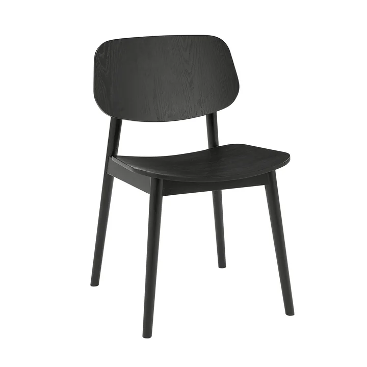 Studio Zondag - Baas Dining Chair Solid and Veneer, Eiche schwarz