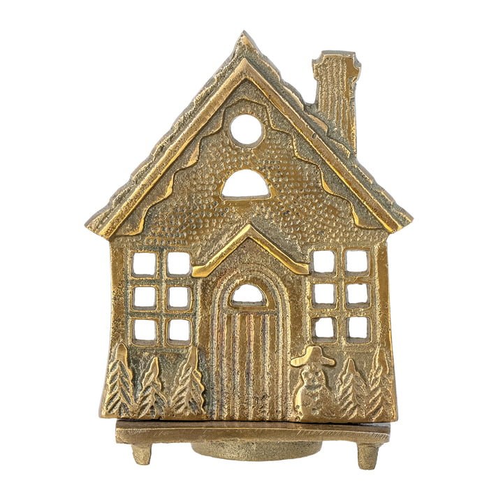 Bloomingville - Crista Teelichthalter, L11 x H14 cm, gold