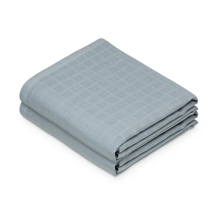 Cam Cam Copenhagen - Mulltücher-Set, florentine blue (2er-Set)