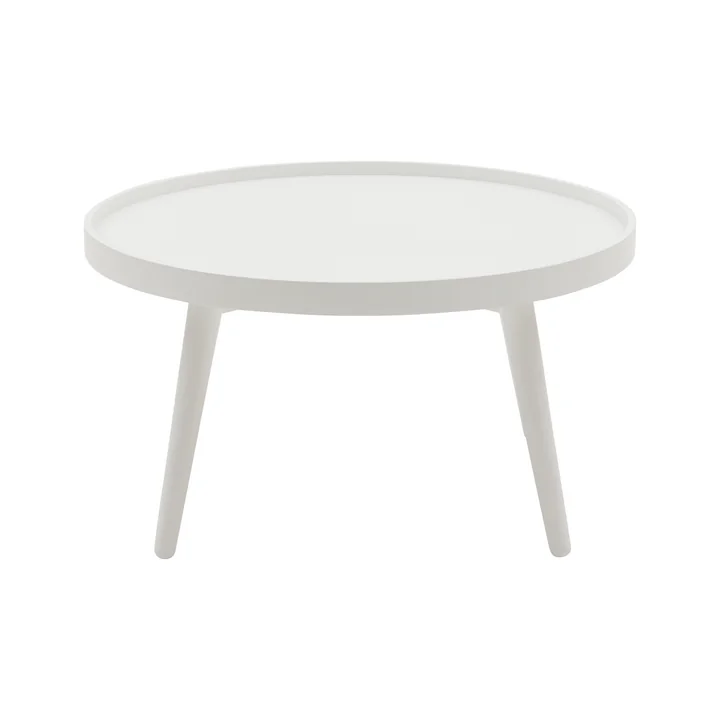 Alma Beistelltisch, large, weiß lackiert von Softline