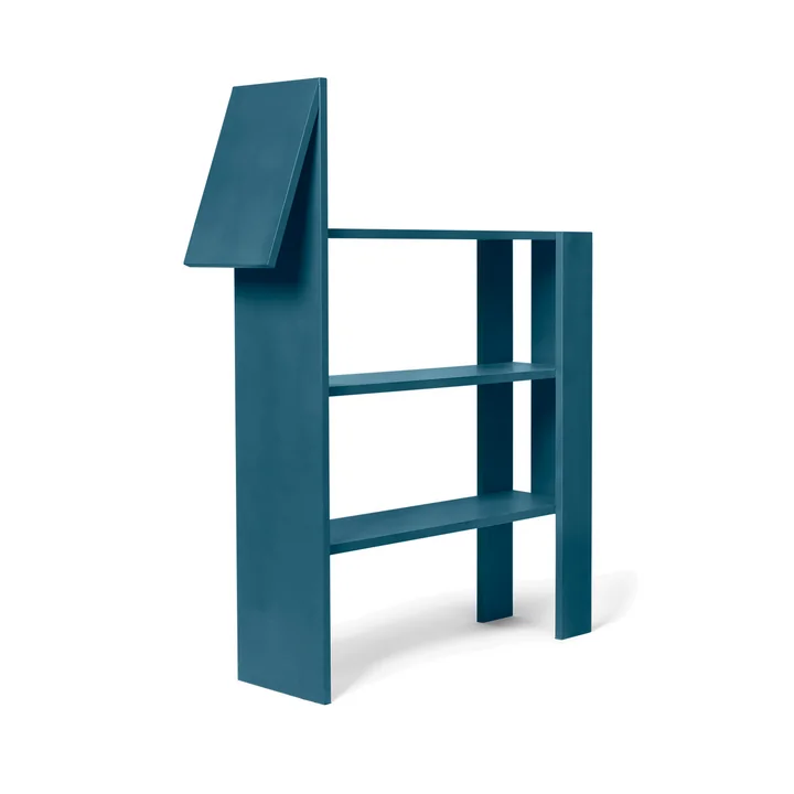 Horse Bücherregal, dunkelblau von Ferm Living