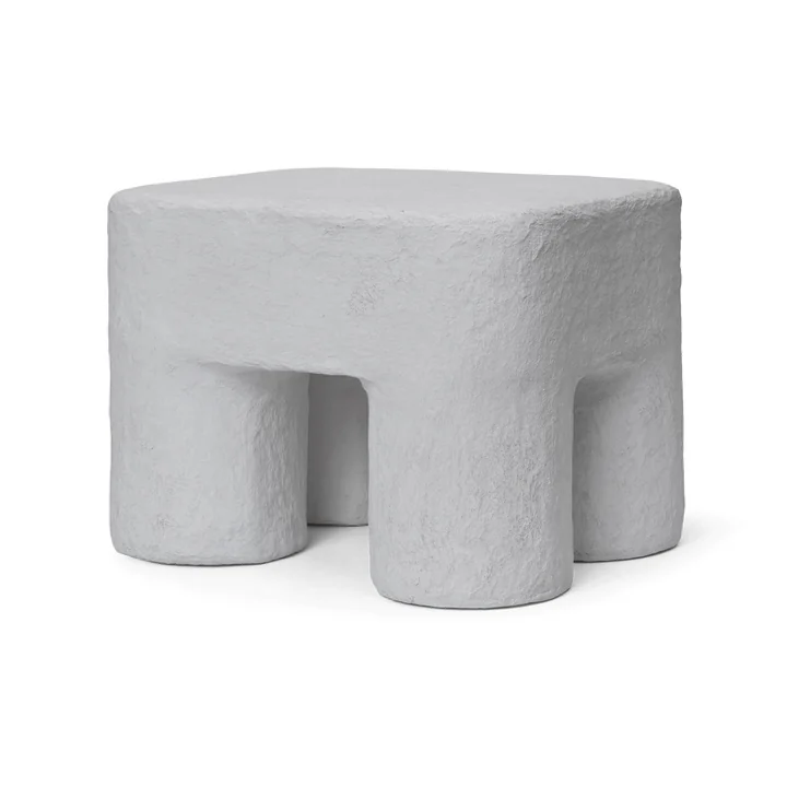 Podo Hocker, white von Ferm Living
