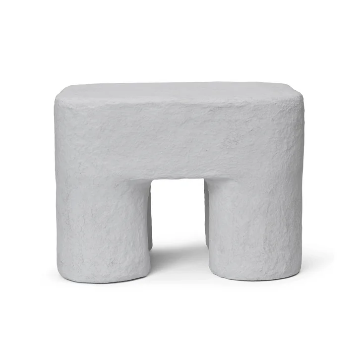 Podo Hocker, white von Ferm Living