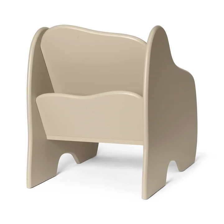 Slope Loungesessel, cashmere von Ferm Living