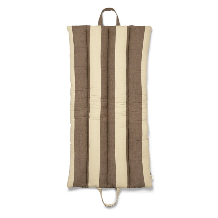 Strand Faltmatte, braun/beige von ferm Living