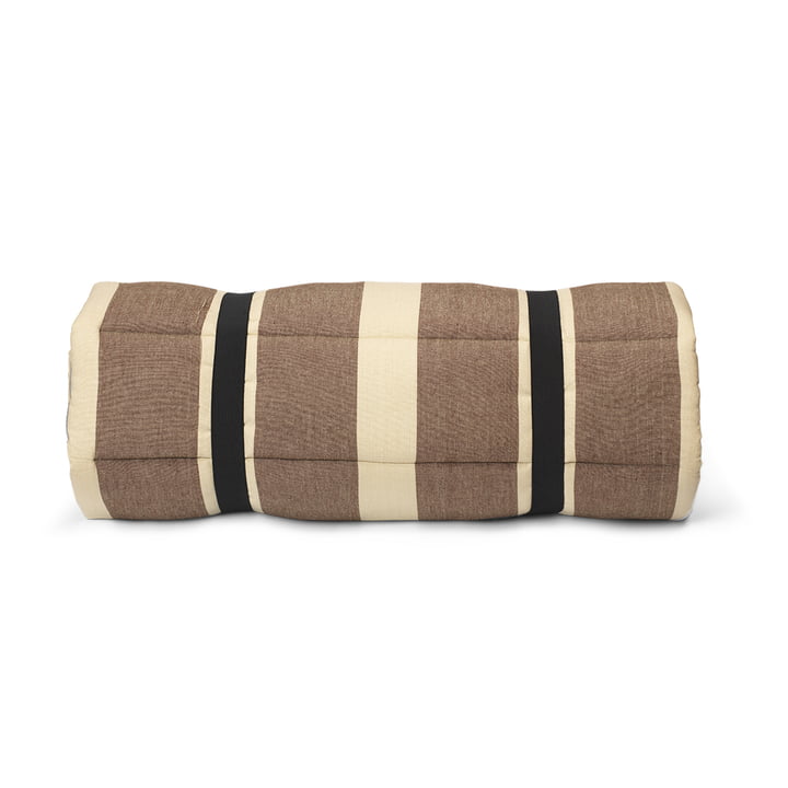 ferm Living - Strand gesteppte Matratze, braun/beige