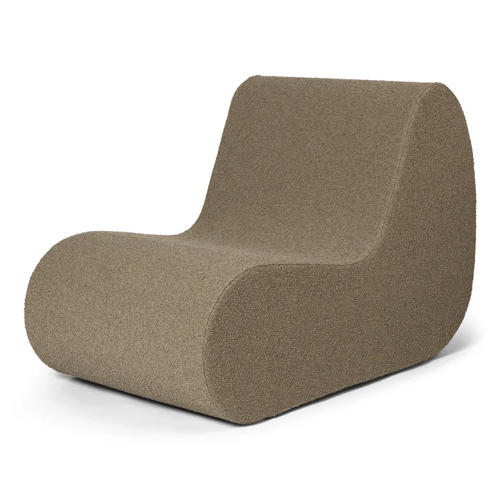 Rouli Center Modul Sessel, sand (Pure Bouclé)
