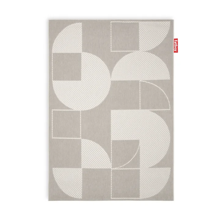 Fatboy - Carpretty Petit Jigsaw Outdoor-Teppich, 160 x 230 cm, creme / weiß