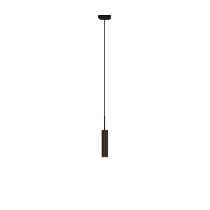 Audo - Tubulaire Pendelleuchte, bronziertes Messing, H 24 cm