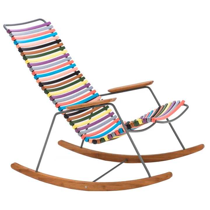CLICK Outdoor Rocking Schaukelstuhl, multi color 1