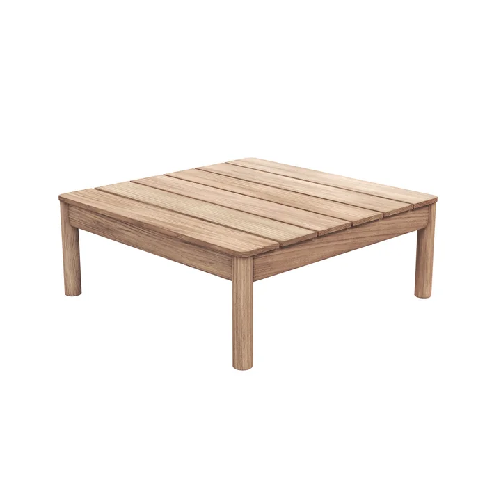 Skagerak Tradition Outdoor Couchtisch H 27 cm, Teak von Fritz Hansen