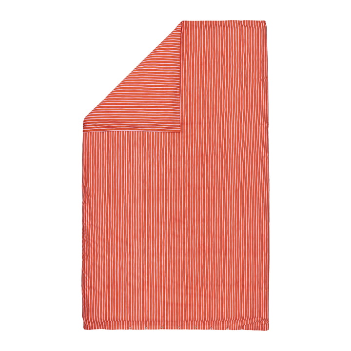 Piccolo Deckenbezug, 135 / 140 x 200 cm, warm orange / pink von Marimekko