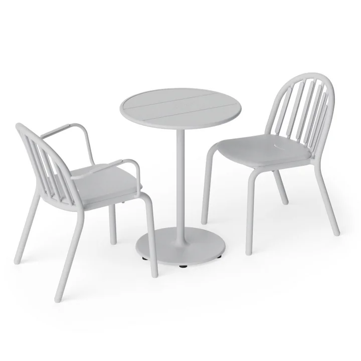 Fred's Outdoor Tisch Ø 60 cm + Stuhl (2er Set) von Fatboy