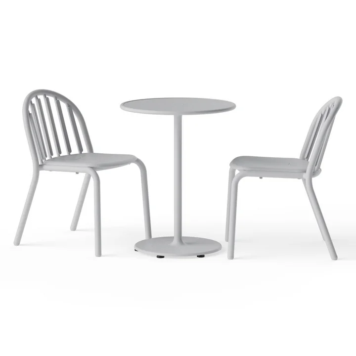 Fred's Outdoor Tisch Ø 60 cm + Stuhl (2er Set) von Fatboy