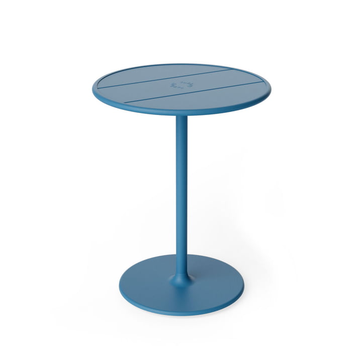 Fred's Outdoor Tisch Ø 60 cm, wave blue (Exklusive Edition) von Fatboy