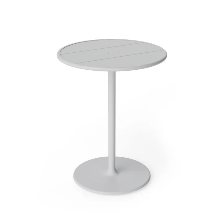 Fred's Outdoor Tisch Ø 60 cm, hellgrau (Exklusive Edition) von Fatboy