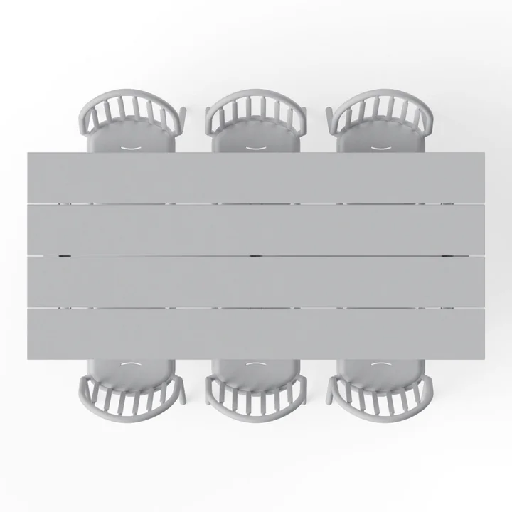 Fred's Outdoor Tisch 220 x 100 cm von Fatboy