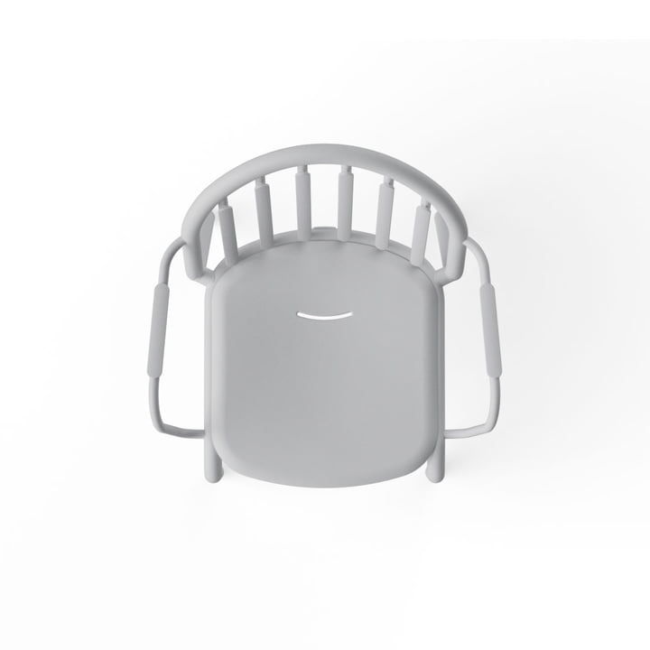 Fred's Outdoor Armlehnstuhl, hellgrau von Fatboy