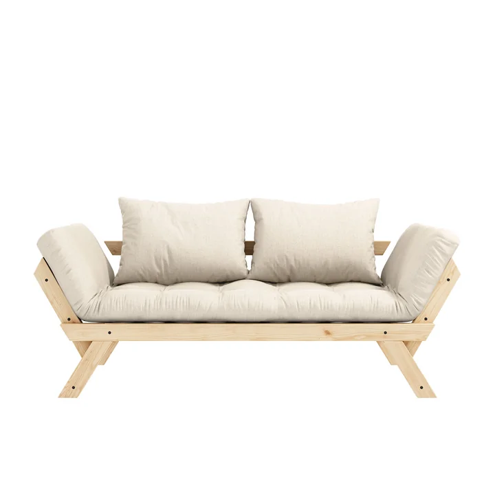 Bebop Sofa, Kiefer natur / linen (914) von Karup