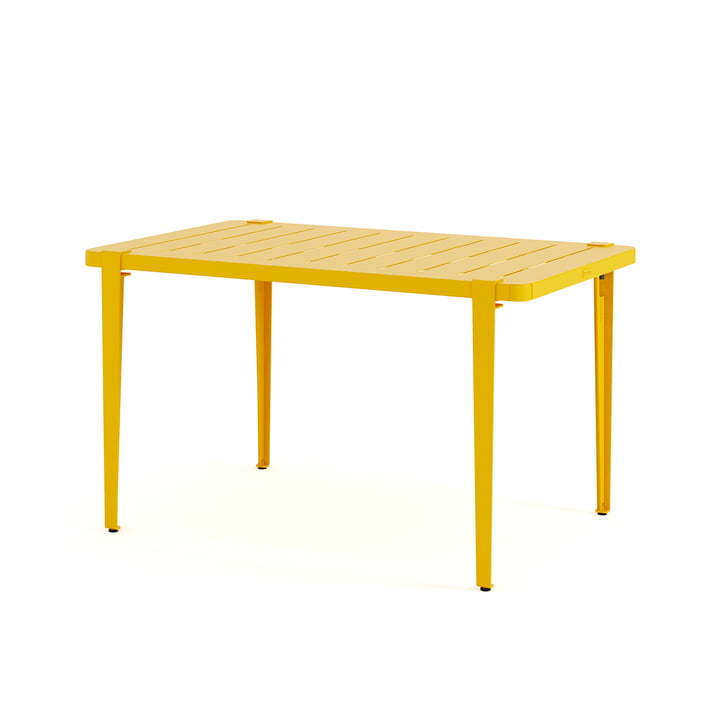 Gartentisch MIDI Kollektion, 130 x 80 cm, sun yellow von TipToe