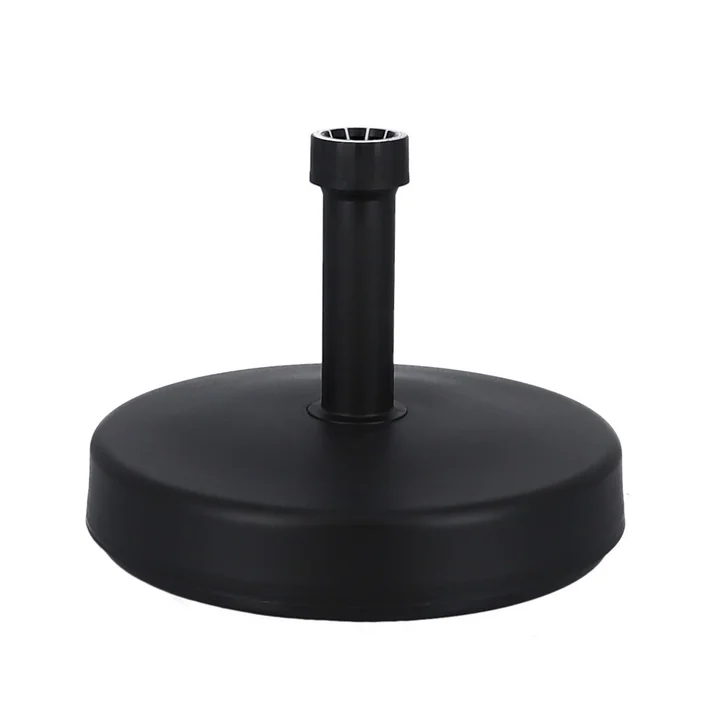 Sand Schirmständer Kunststoff schwarz, Ø 46 cm, 25 kg von Jan Kurtz