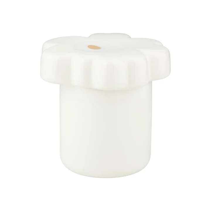 Unikko Aufbewahrungsdose, weiß / gold von Marimekko
