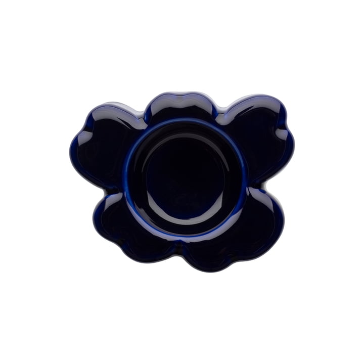 Unikko Teelichthalter, cobalt von Marimekko