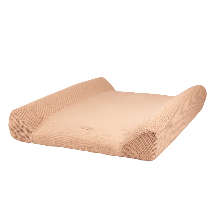 Zen Wickelauflage inkl. Wabi Sabi Bezug, 50 x 70 cm, powder pink von Nobodinoz
