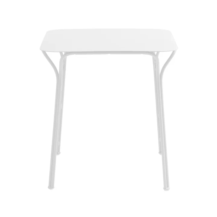 Kartell - Hiray Gartentisch, 70 x 70 cm, weiß