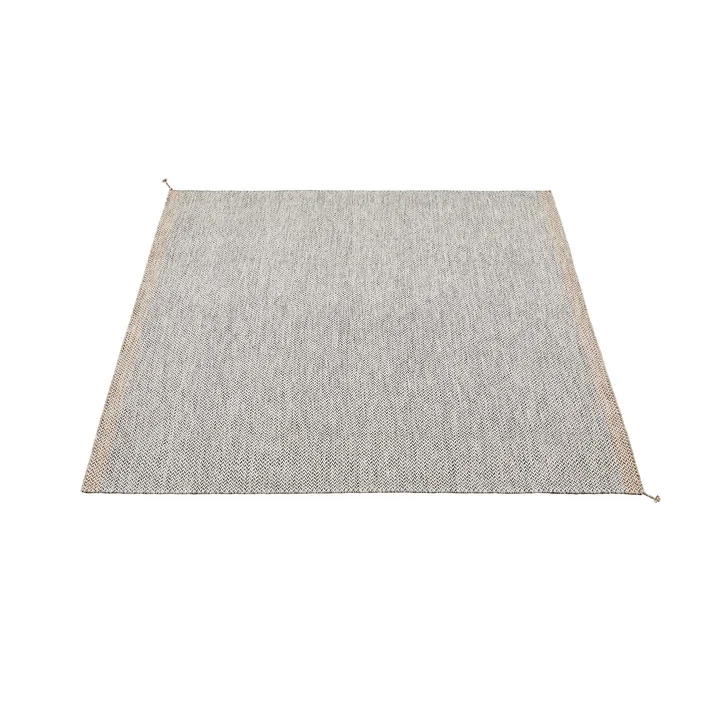 Muuto - Ply Rug 240 x 240 cm, schwarz-weiß